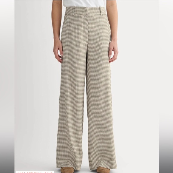 NWT Everlane The Wide-Leg Pant in Stretch Linen - Picture 1 of 10